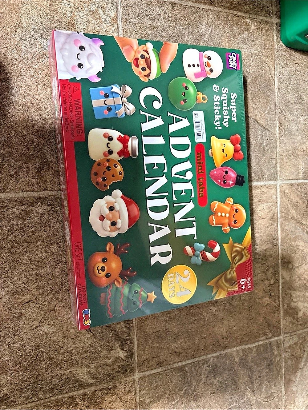 A Kid's View Advent Calendar 24-Day Squishy